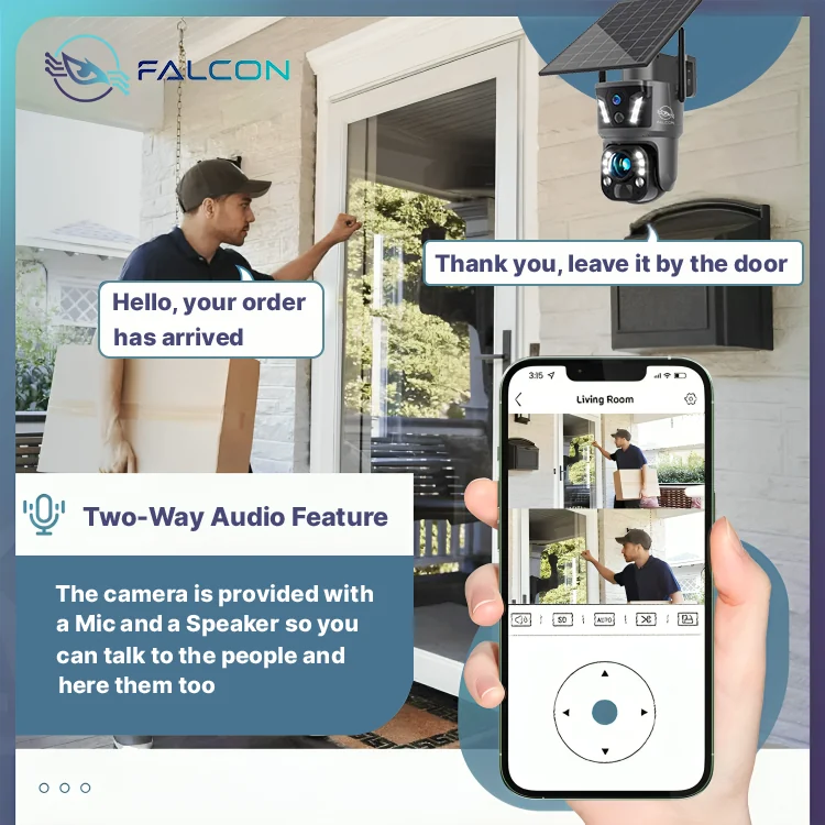 Two-way audio from your phone