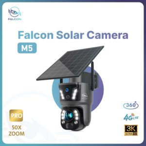 Falcon M5 4G Solar Security Camera — 3K